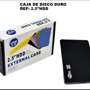 Caja disco duro 2.5 hdd